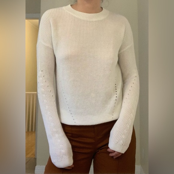 Noisy May White Knit Sweater - Picture 4 of 4